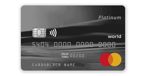Mastercard Platinum Credit Card .